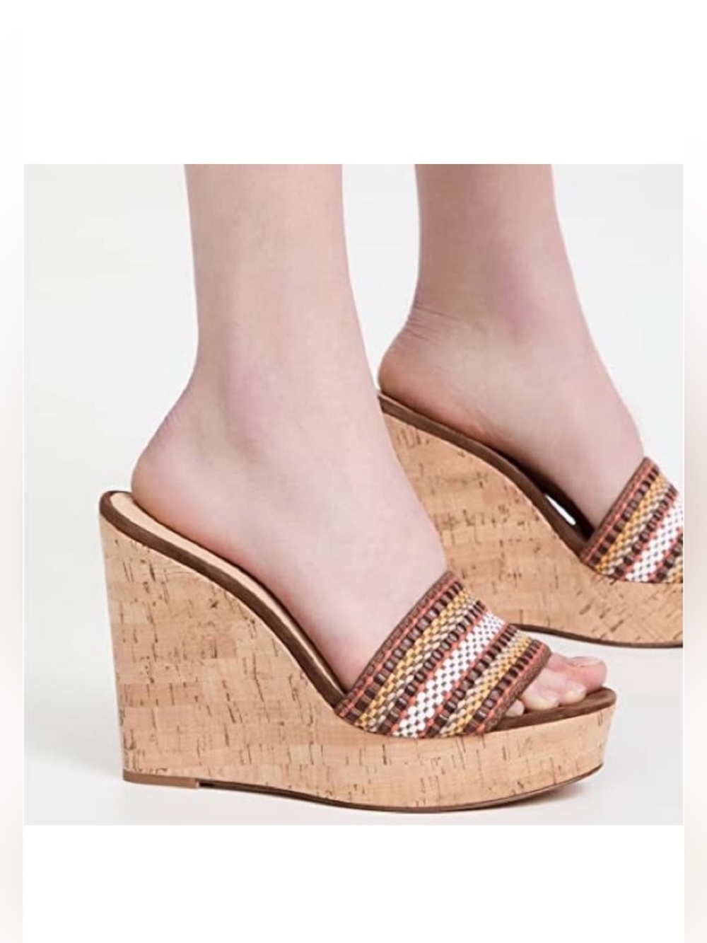 Veronica Beard Dali Woven Wedge